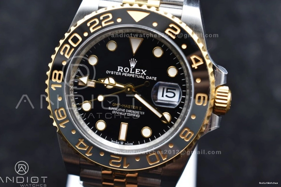 II Chic Jubilee GMT Bracelet CHS GRNR 859 Dial Clean on 126713 Master DD3285 1:1 Black Edition Best 0518